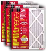 3M Electro Static Anti Allergen Filter Replacements